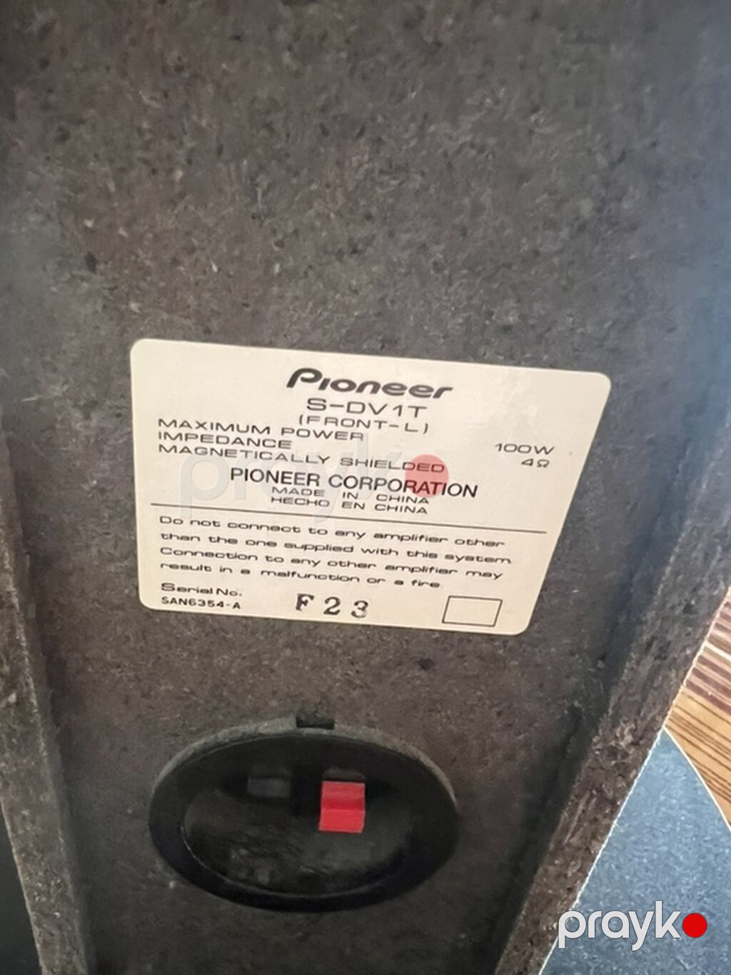Pioneer S-DV1T sütun akustikası – 4 ədəd hündür “tower” tipli dinamik — Elektronika, Digah (4)
