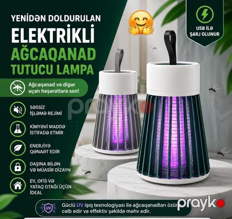 Ağcaqanad tutan lampa — Bakı
