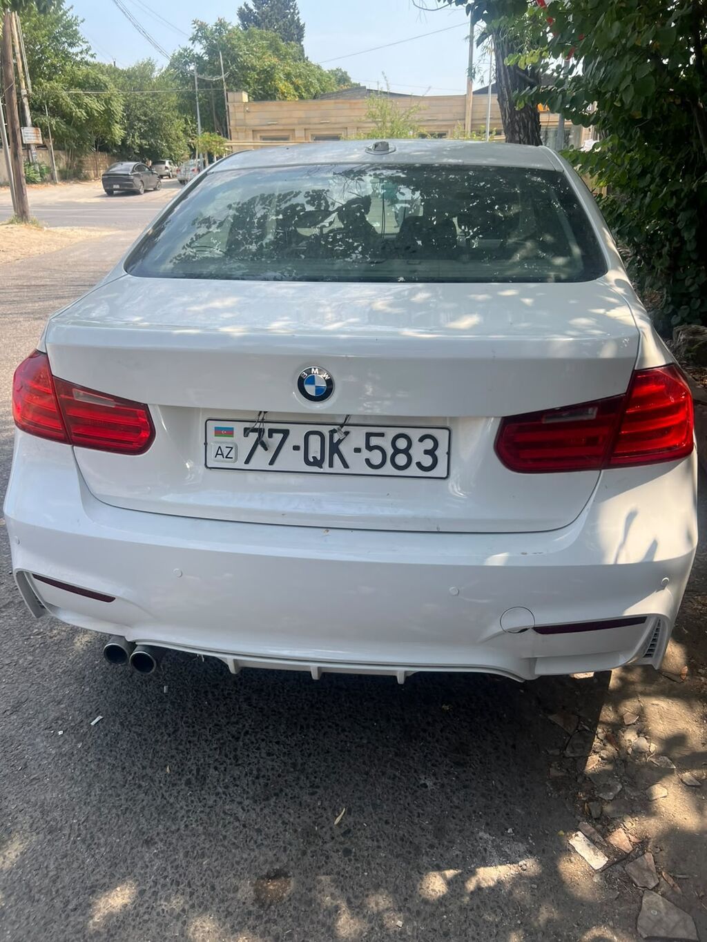 2013-cü il istehsalı F30 3-cü seriya, M-Sport paketi. Qəzadan sonra
