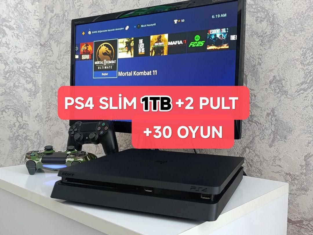 Sony PS4 slim — Elektronika, Bakı