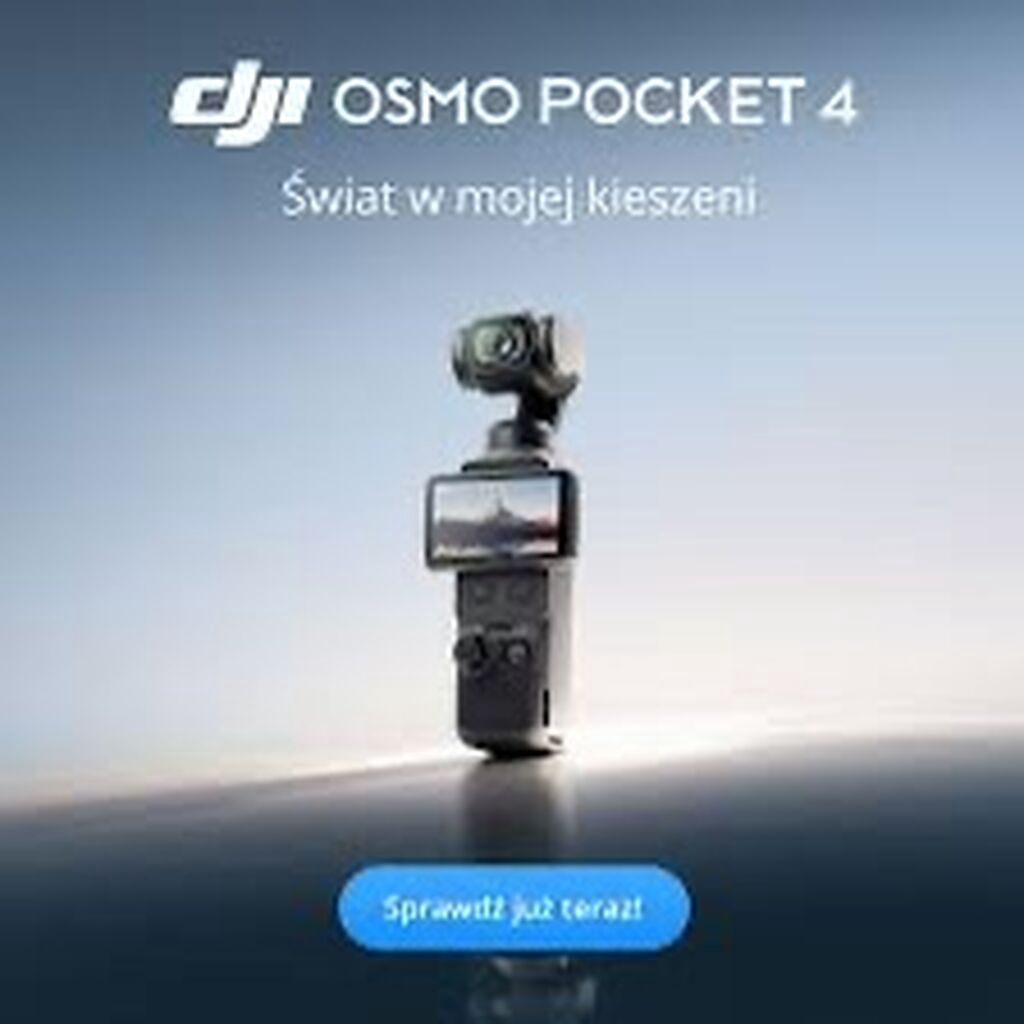 DJI Osmo Pocket 4 – cibinizdə dünya Kompakt, əlgötürən stabilizatorlu