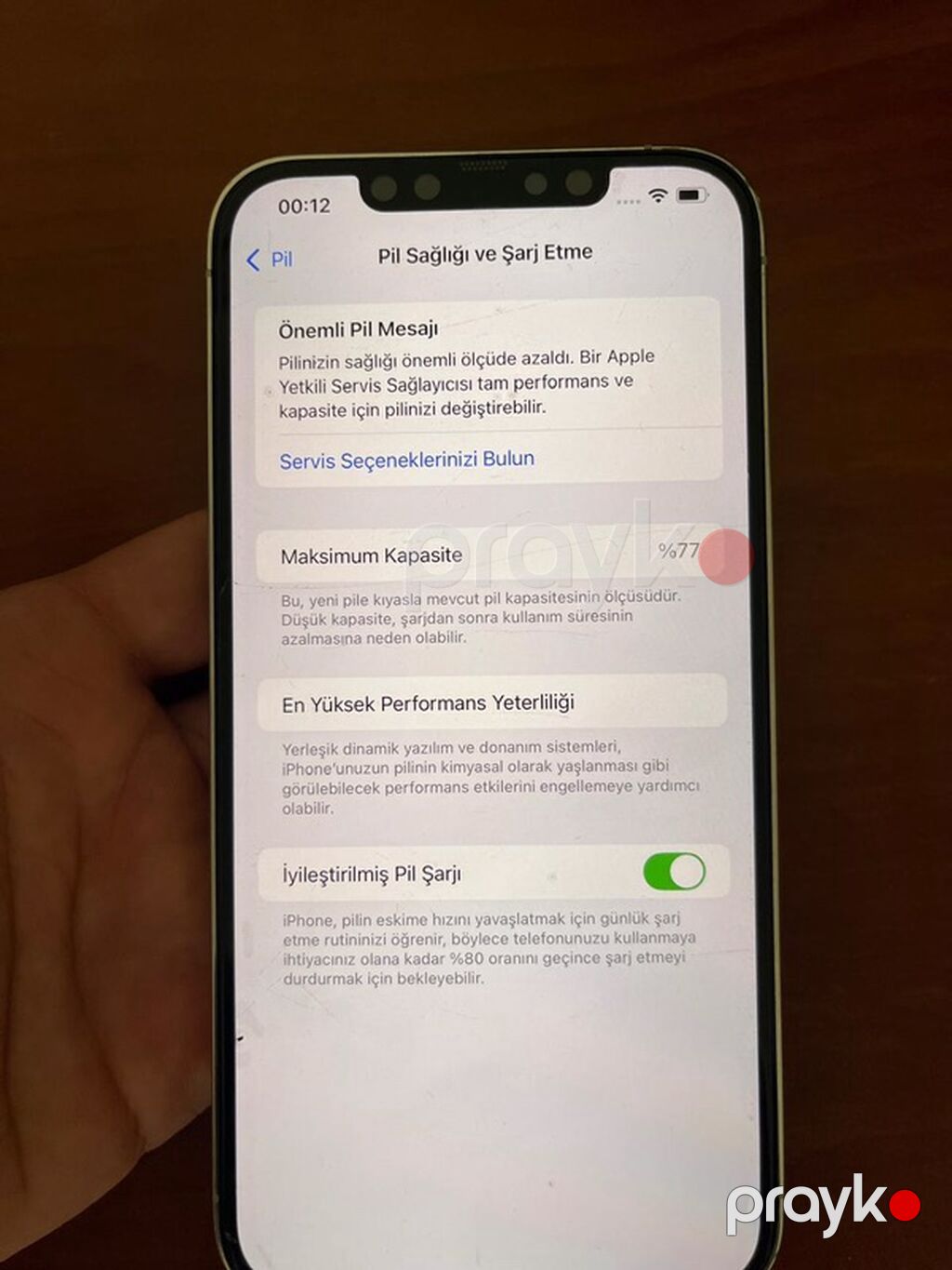 IPhone 12 Pro Max, 128 GB, Gümüşü, Face ID — Apple iPhone, Bakı (3)