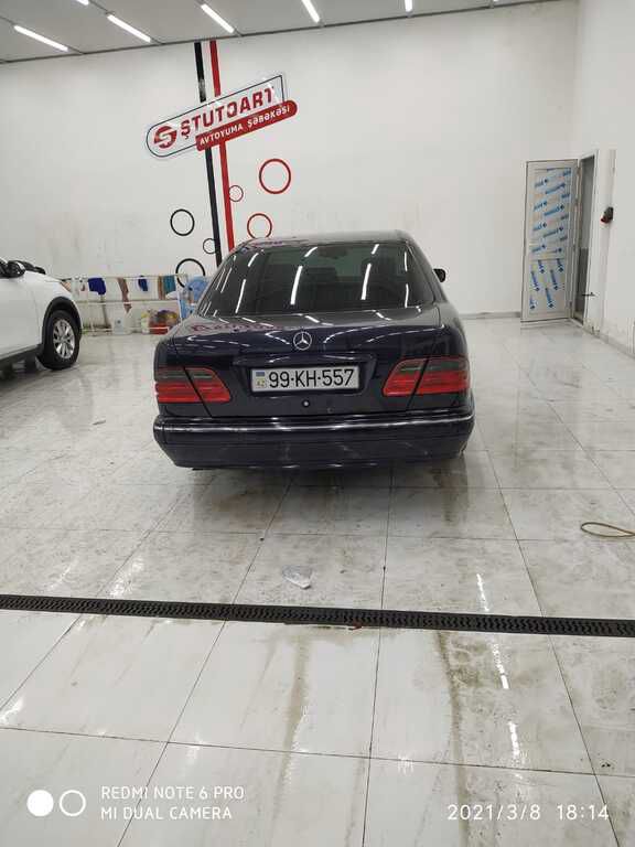 Mercedes E 200, 2.0 L, 2001 il, 310 000 km — Avtomobillər, Bakı (3)