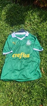 Palmeiras futbol forması - Rəng: Yaşıl, ağ yaxalı və ağ manjetli - — Спорт и отдых