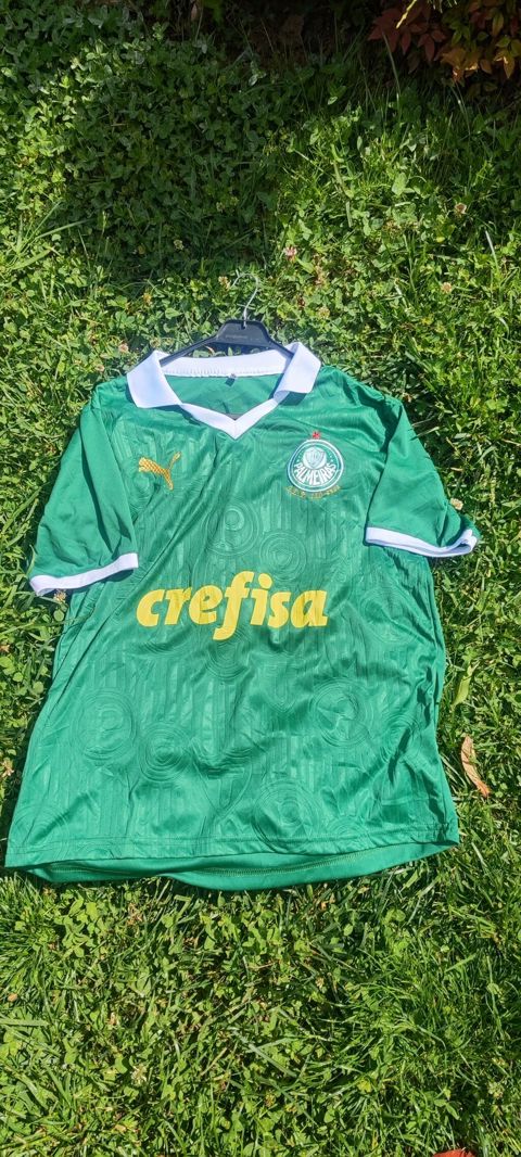 Palmeiras futbol forması - Rəng: Yaşıl, ağ yaxalı və ağ manjetli - — İdman və Əyləncə