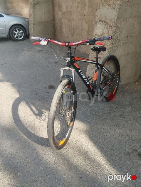 Velo: Vista dağ velosipedi - Çərçivə: yüngül alaşımlı material, idman