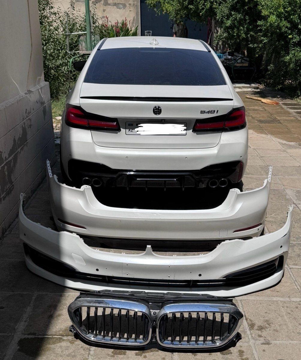 BMW G30 ön arxa buferi və barmaqlığı — Ehtiyat hissələri və aksesuarlar, Bakı (2)