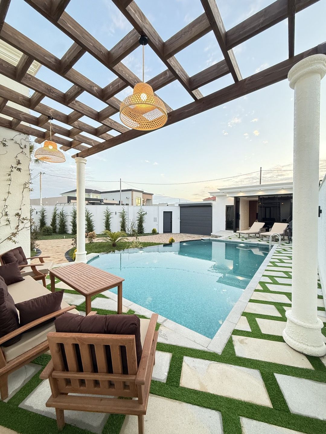 Satılır 4 otaqlı həyət evi/bağ evi 200 m² — Ev, villa, Bakı (2)