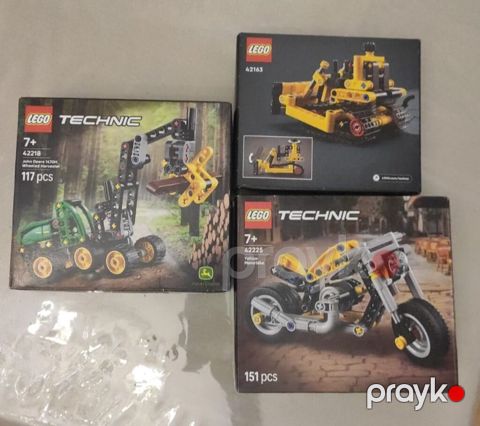 LEGO Technic dəstləri – 3 modeli bir yerdə. Yenidir, qutuları açılmayıb — Bakı