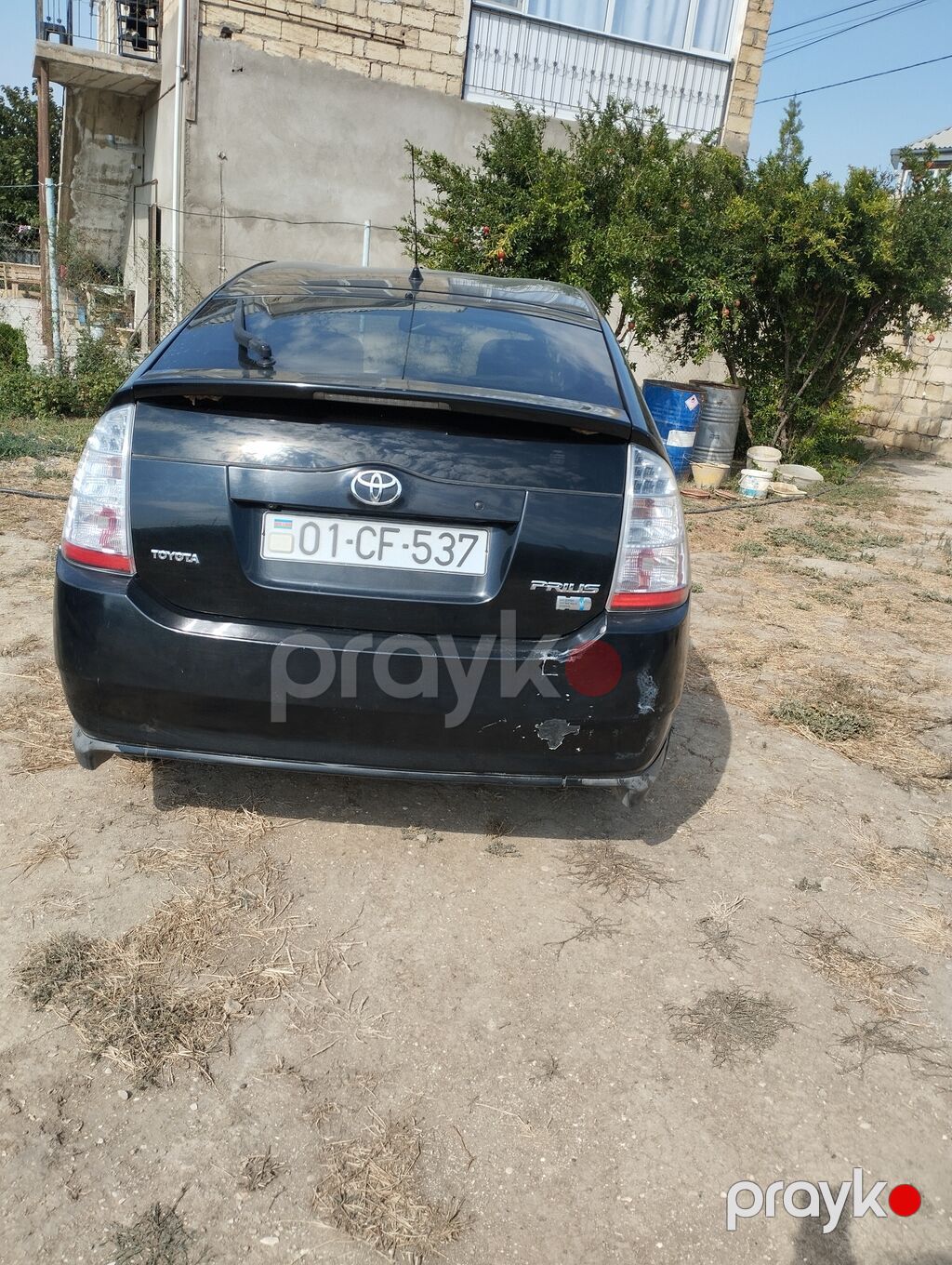 Toyota Prius (2-ci nəsil) hibrid hetçbek - Rəng: qara - Kuzov: 5 — Avtomobillər, Sumqayıt (5)