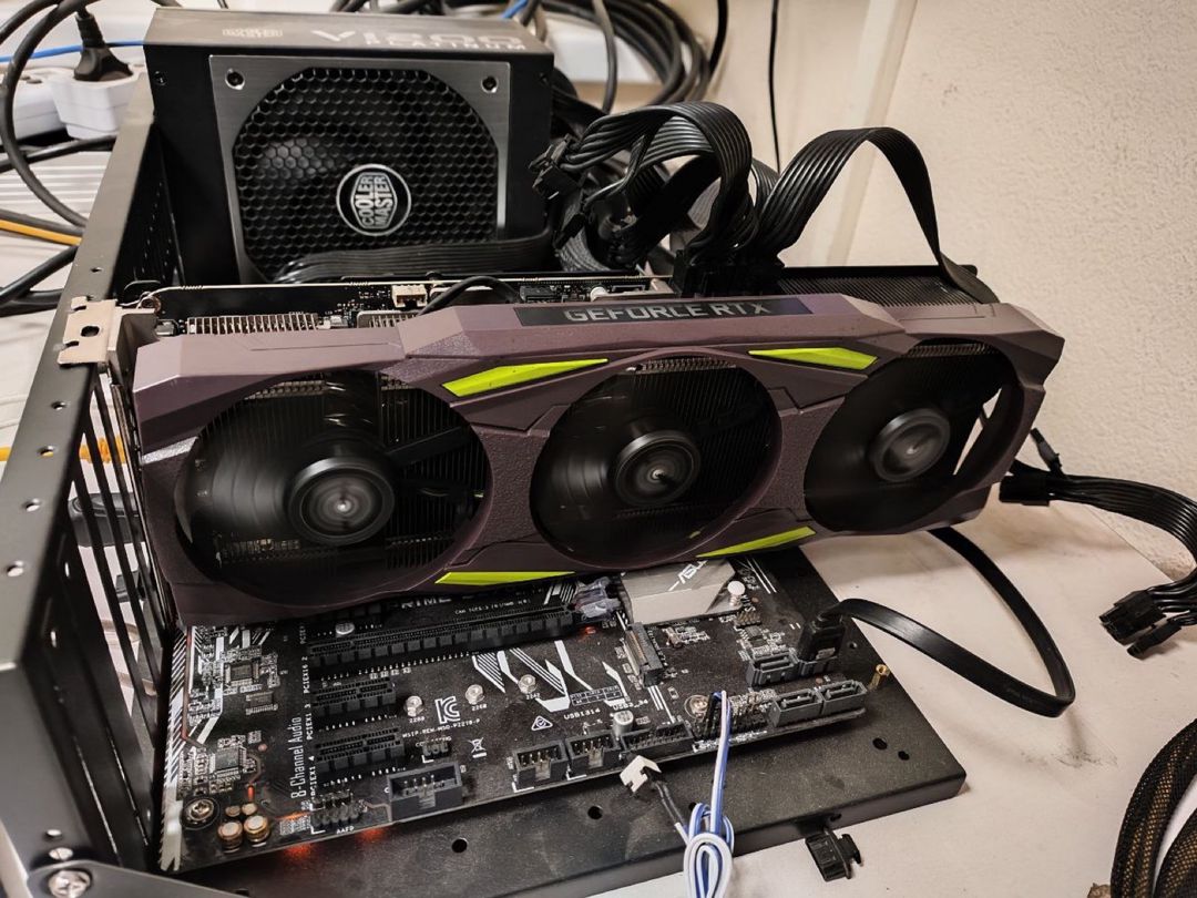 Video kart Manli RTX 3080 10GB — Elektronika, Bakı (5)