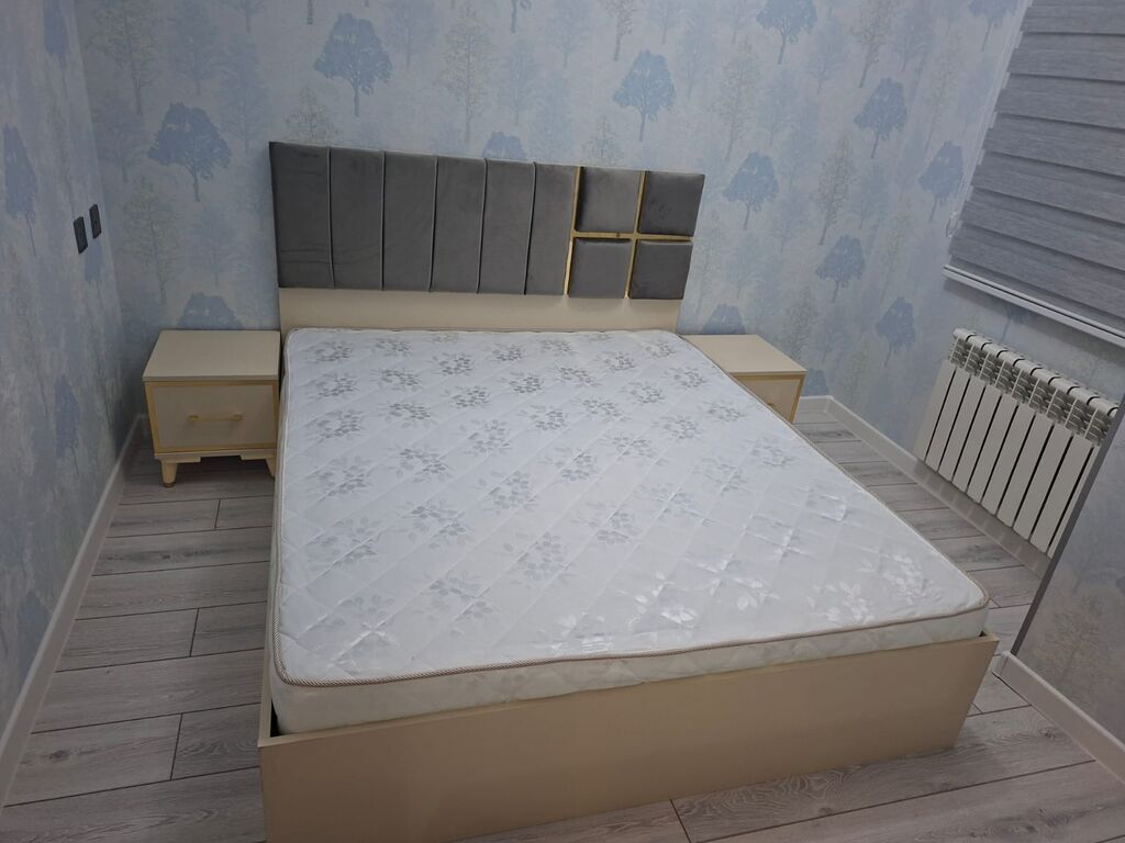 Yataq otağı dəsti – çift nəfərlik çarpayı və aksesuarlar - Ölçü — Mebel, Bakı (2)