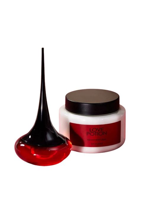 " Love Potion " parfüm desti Oriflame. Parfüm ve parfümlu beden