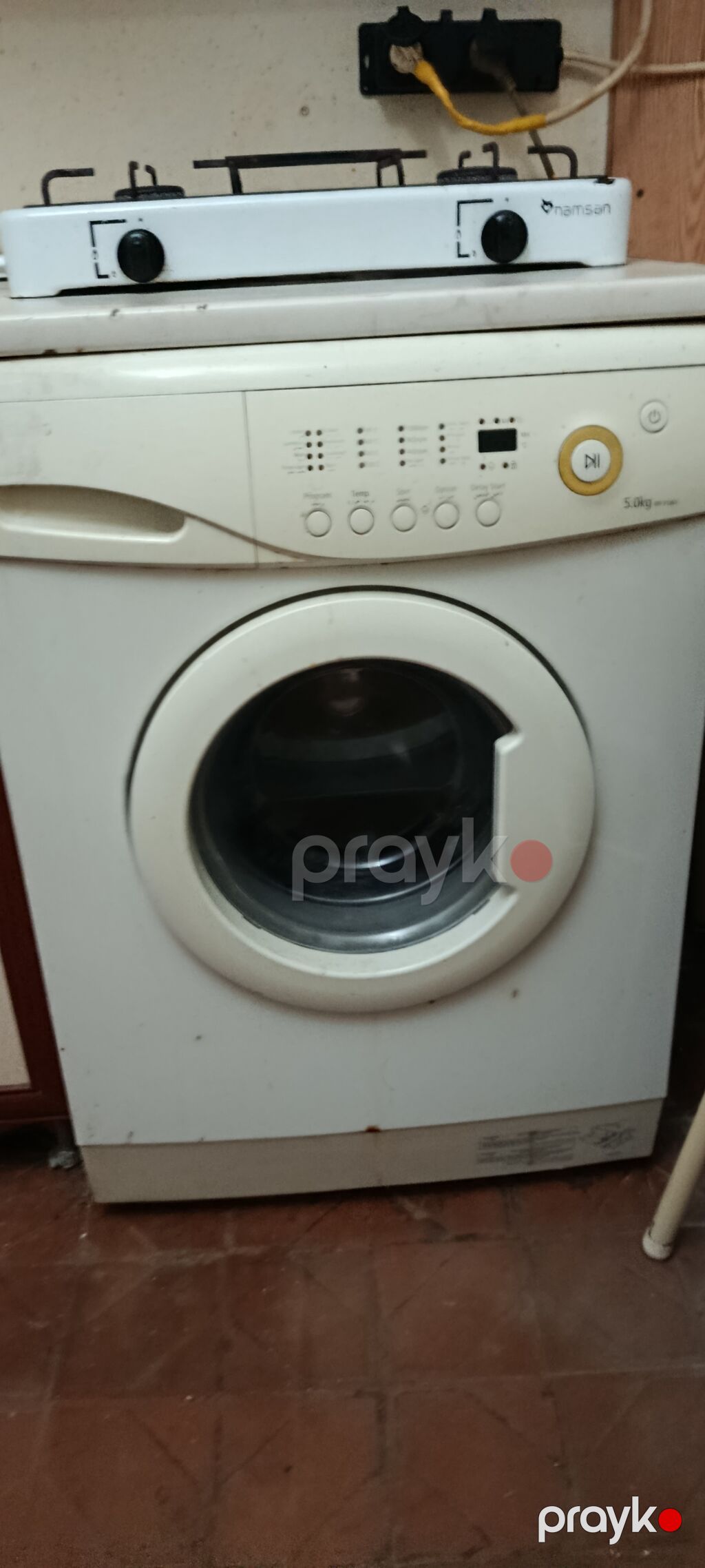 Samsung ön yükləməli paltaryuyan maşın - Yük tutumu: 5.0 kq - — Paltaryuyan maşınlar, Bakı (3)