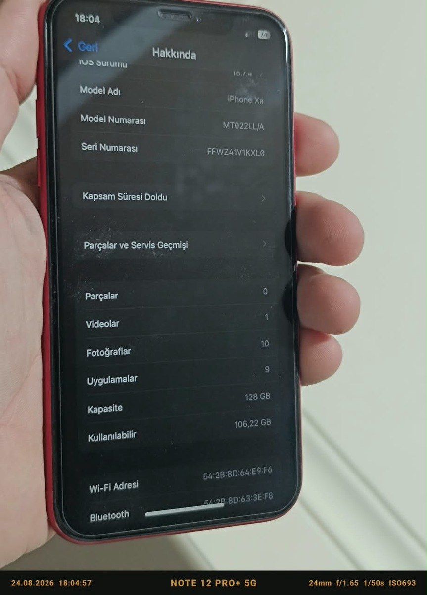 Apple iPhone XR Red 128GB/3GB — Smartfonlar, Cəlilabad (9)