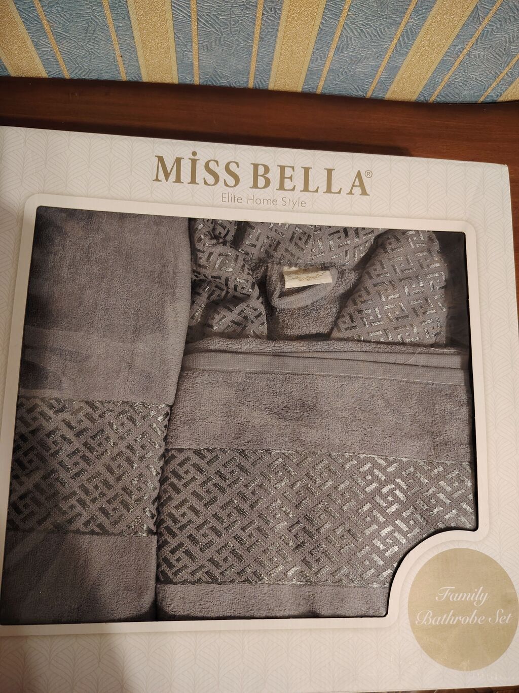 MISS BELLA – Family Bathrobe Set - Brend: Miss Bella (Elite Home — Şəxsi əşyalar, Bakı