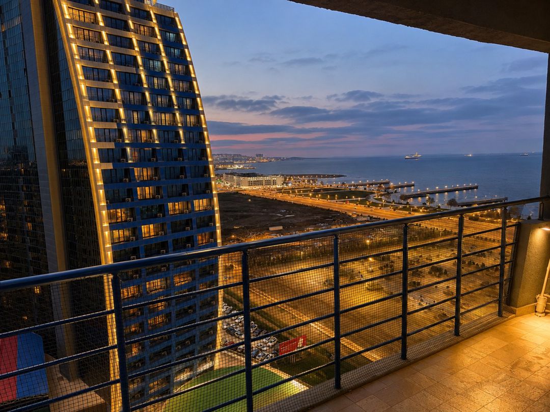 İcarəyə verilir 3 otaqlı yeni tikili 220 m² — Mənzil, Bakı (2)