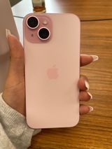 IPhone 15, 128 GB, Çəhrayı, Simsiz şarj, Face ID, Sənədlərlə — Smartfonlar