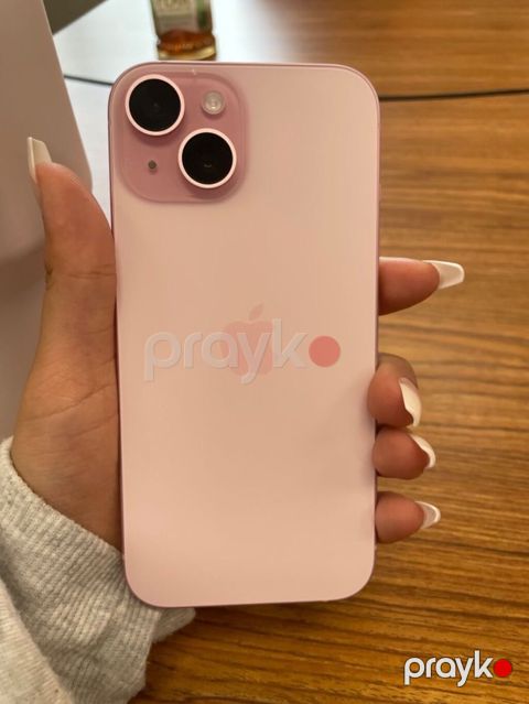 IPhone 15, 128 GB, Çəhrayı, Simsiz şarj, Face ID, Sənədlərlə