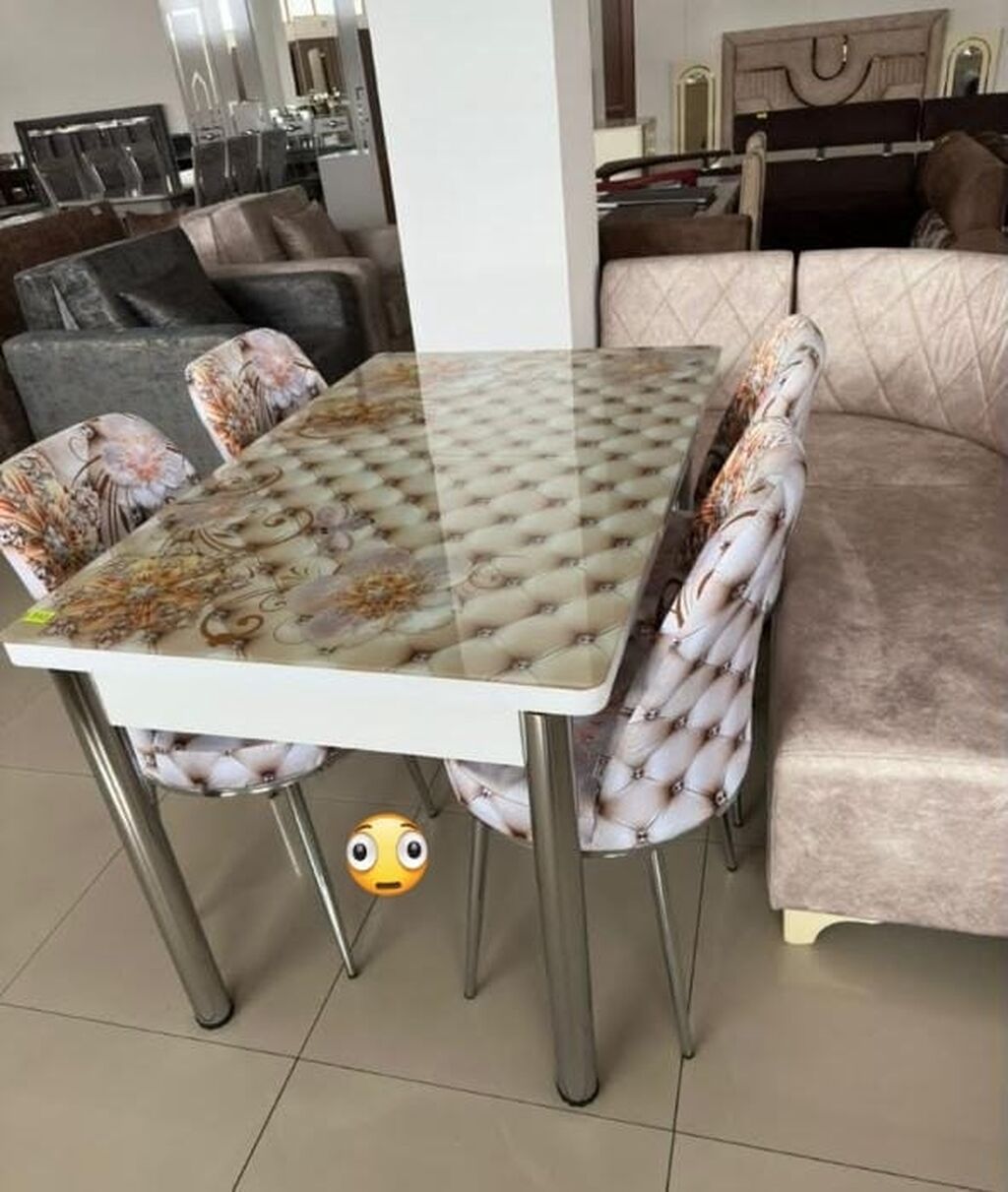 Mətbəx dəsti və iş masaları 1) Masa + 2 oturacaq divan dəsti – 440 — Mebel, Bakı (2)