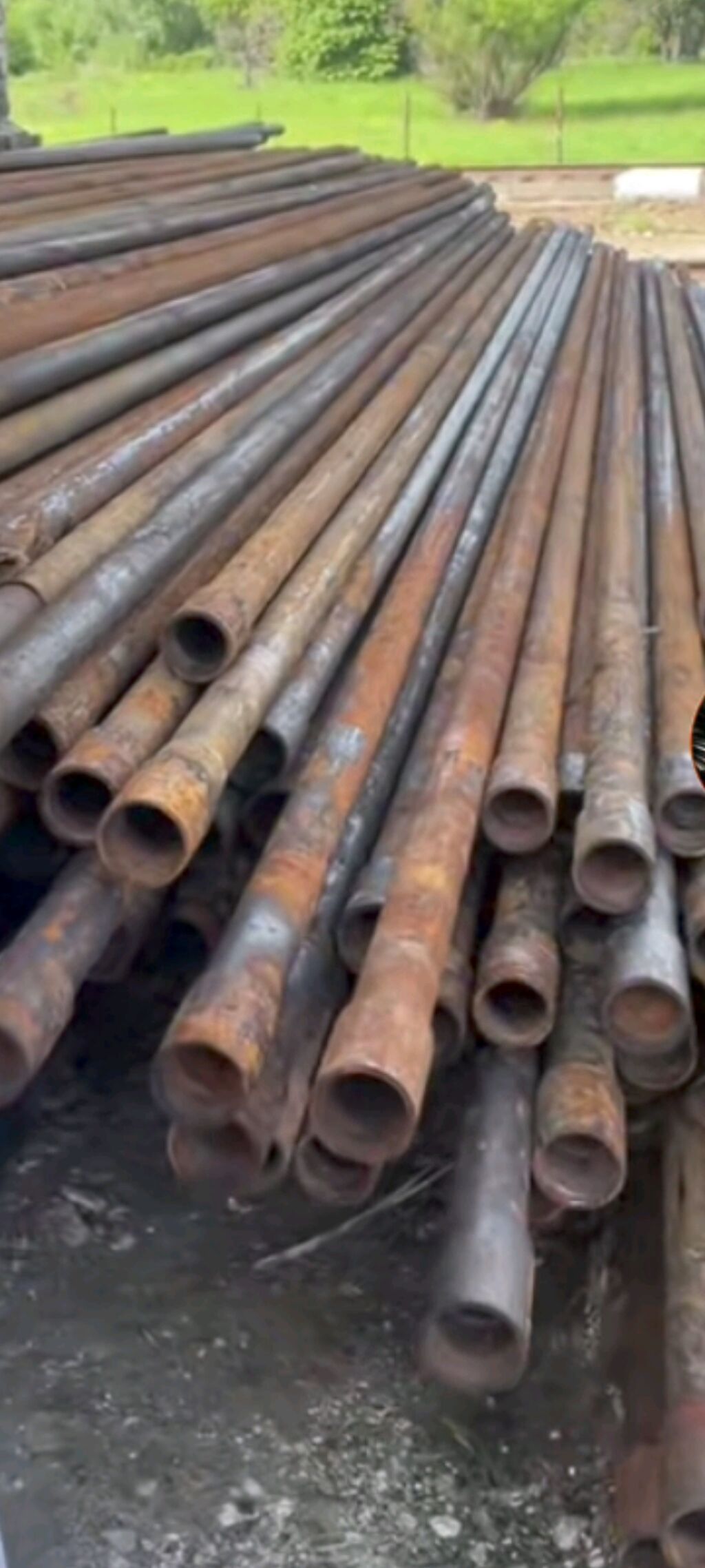 Diyametri 76 lıq rusun boruları boyları 4 metre 6 metrə stenka 5mm bir — Mallar, Bakı (2)