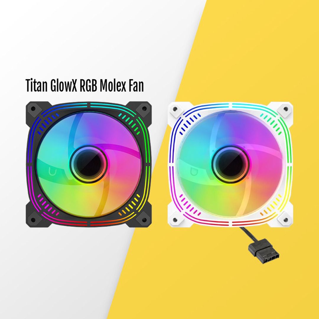 Titan GlowX RGB Molex Fan — Elektronika, Bakı