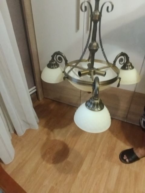 Çılçıraq, 5 lampa, Metal