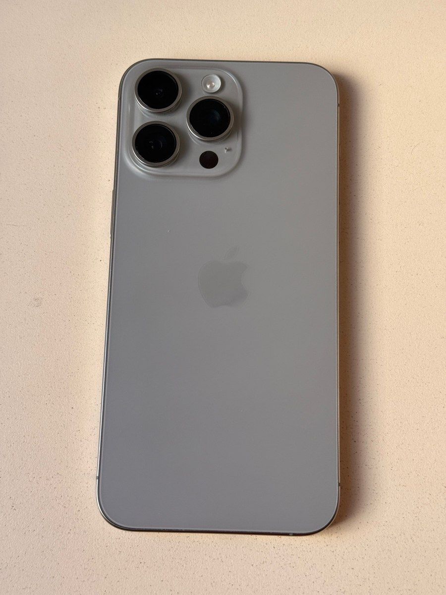 Apple iPhone 15 Pro Max Natural Titanium 256GB/8GB — Smartfonlar, Bakı