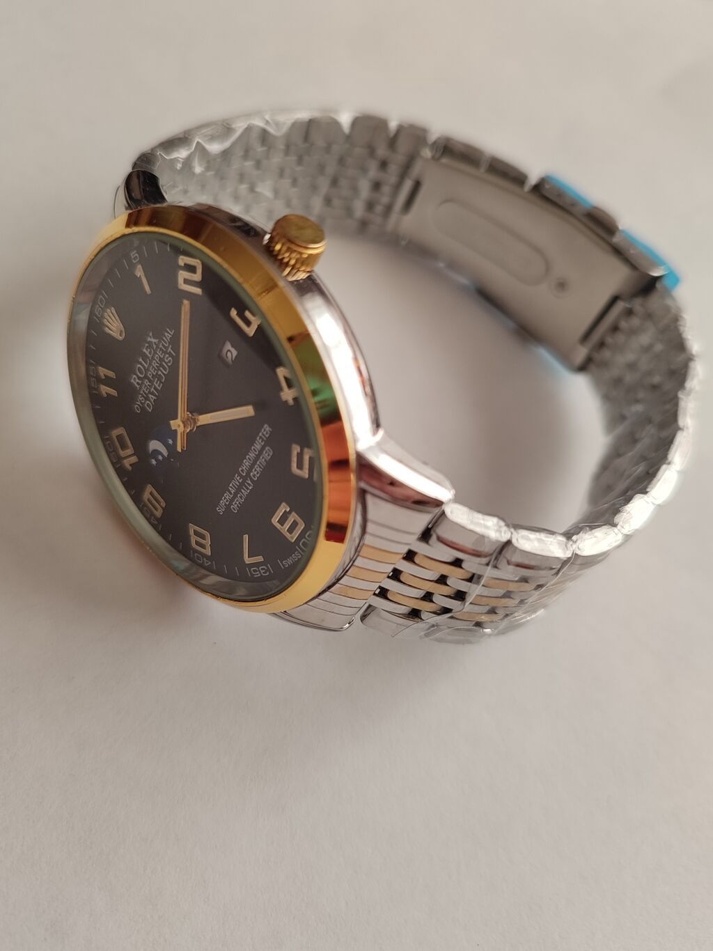 Yeni, Qol saatı, Rolex, rəng - Gümüşü — Qol saatları, Gəncə (2)