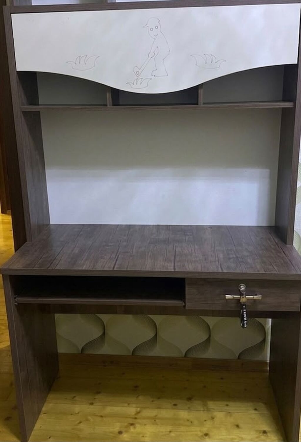 Uşaq otağı mobilya dəsti - yatak, masaüstü, qablar — Uşaq otağı, Saray (2)