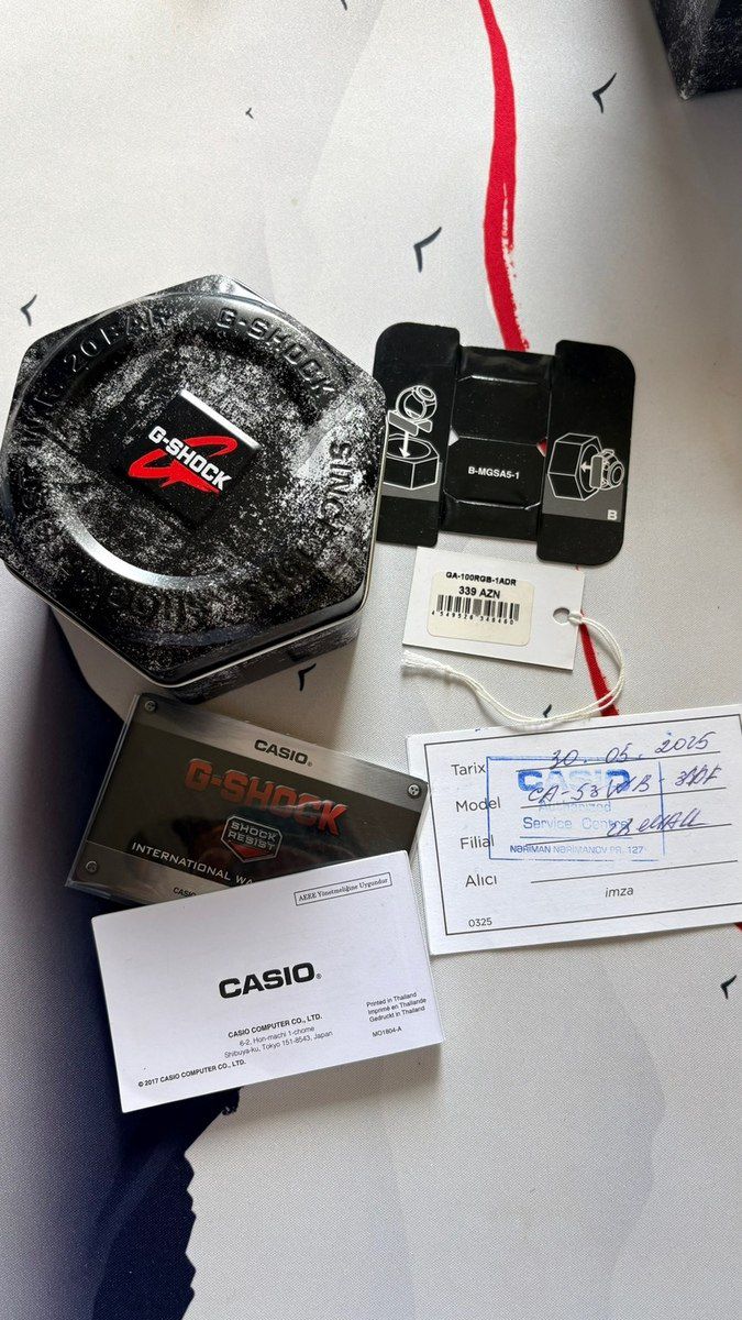 G Shock ga100RGB qol saatı — Şəxsi əşyalar, Bakı (2)