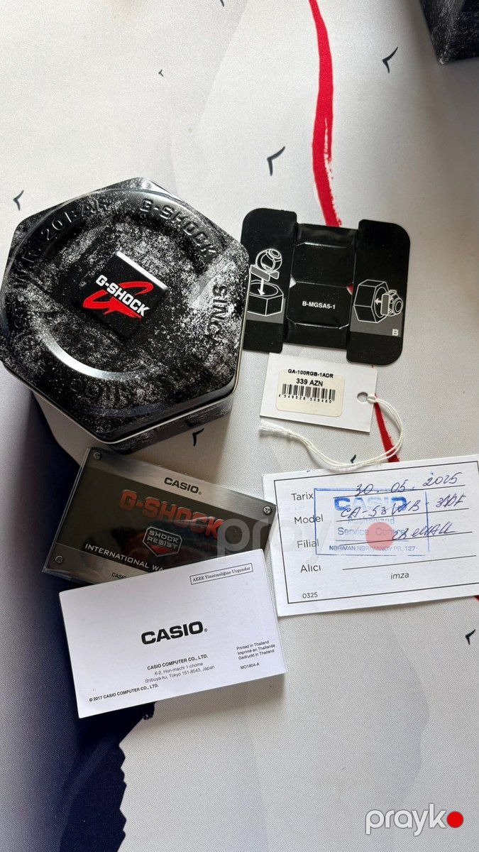 G Shock ga100RGB qol saatı — Şəxsi əşyalar, Bakı (2)