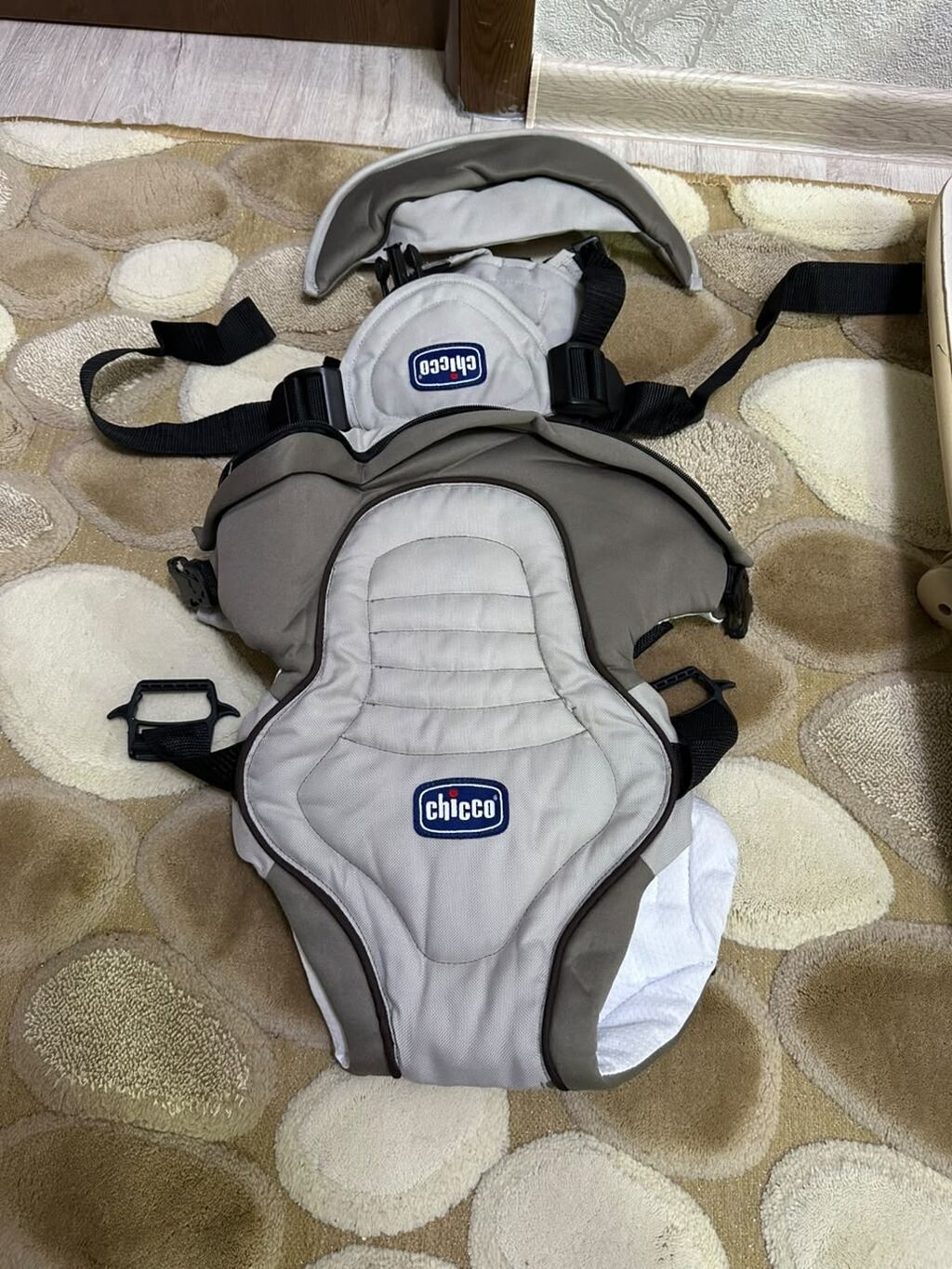 Chicco uşaq yemək stulu + Chicco körpə daşıyıcısı dəsti - Brend — Mallar, Bakı (3)