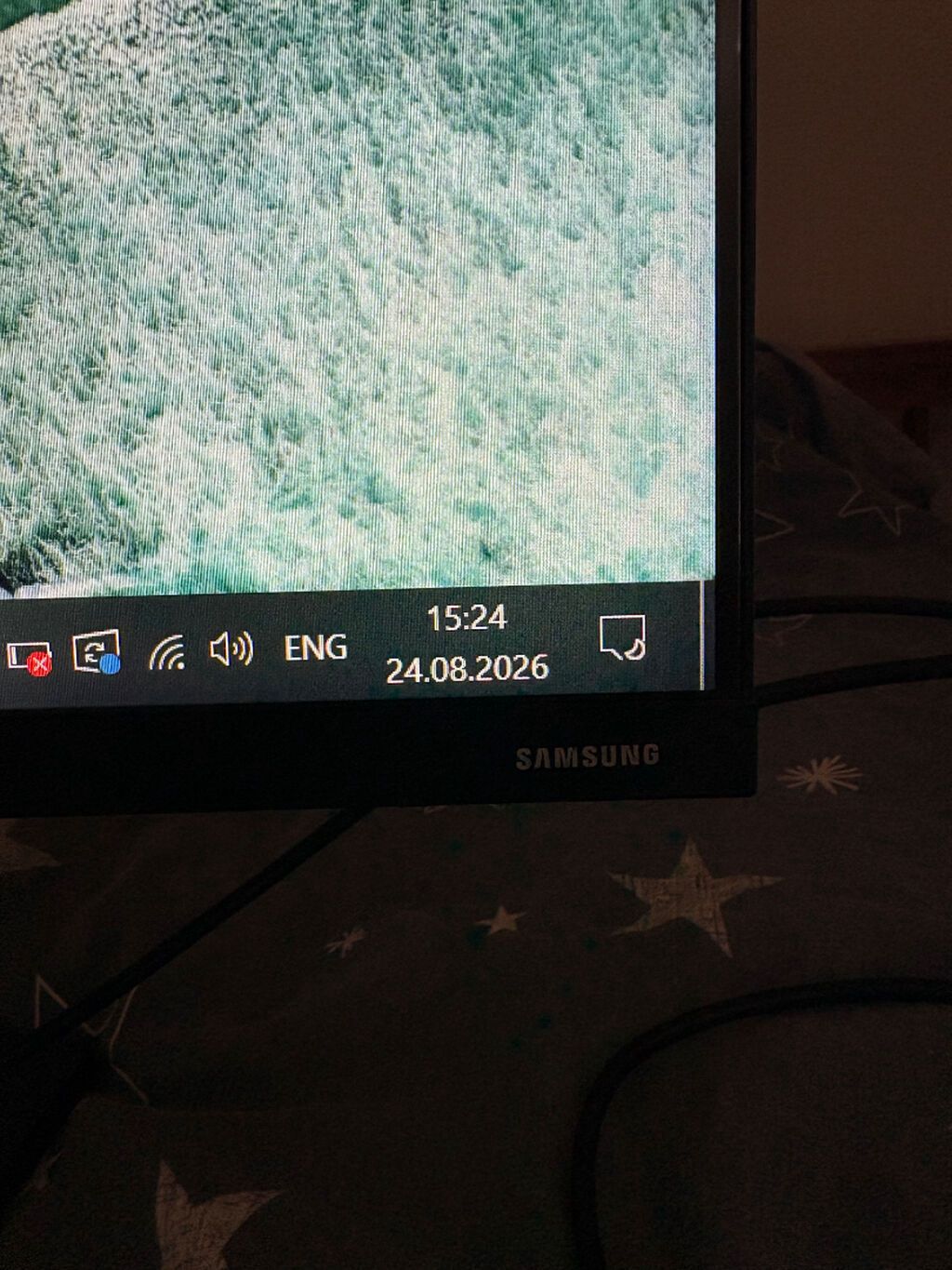 Samsung kompüter monitoru - Ekran ölçüsü: “ 27" (şəkillərdə nisbət — Elektronika, Bakı (3)