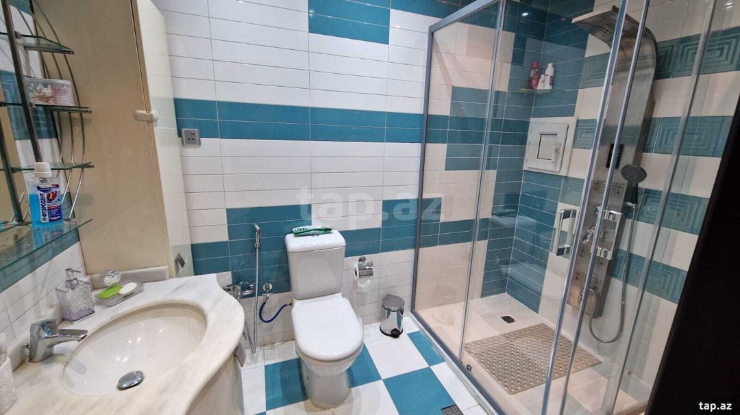3-otaqlı yeni tikili, Nizami m., 125 m² — Daşınmaz əmlak, Bakı (12)