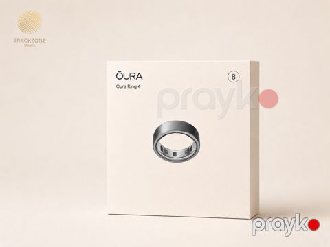 Oura Ring 4 Brushed Silver