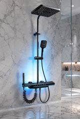 🚿 Ekranlı Termostatik Duş Sistemi ✨ Müasir görünüş, rahat istifadə və — Saxtexhome