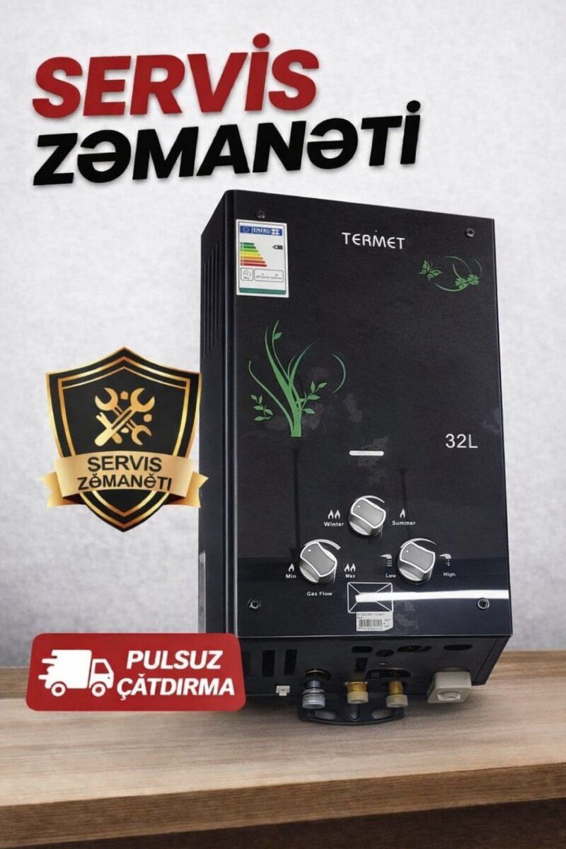 Su qızdırıcısı Termet 32 lt — Mallar, Bakı