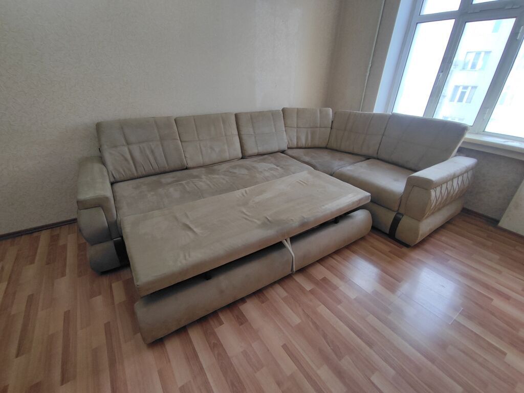 Künc divan, İşlənmiş, Açılan, Bazasız, Parça — Mebel, Bakı (4)