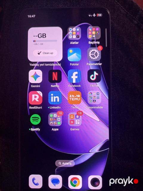 Oppo Reno 13 F, 256 GB, rəng - Qara, İki sim kartlı — Mehdiabad