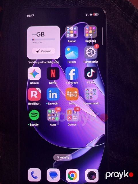 Oppo Reno 13 F, 256 GB, rəng - Qara, İki sim kartlı — Mehdiabad