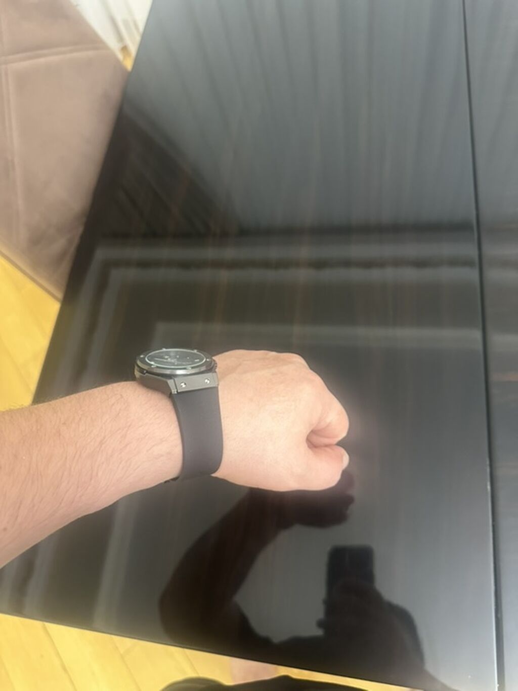 Hublot Big Bang “Geneve Collection” kişi qol saatı - Korpus: qara — Qol saatları, Bakı (4)