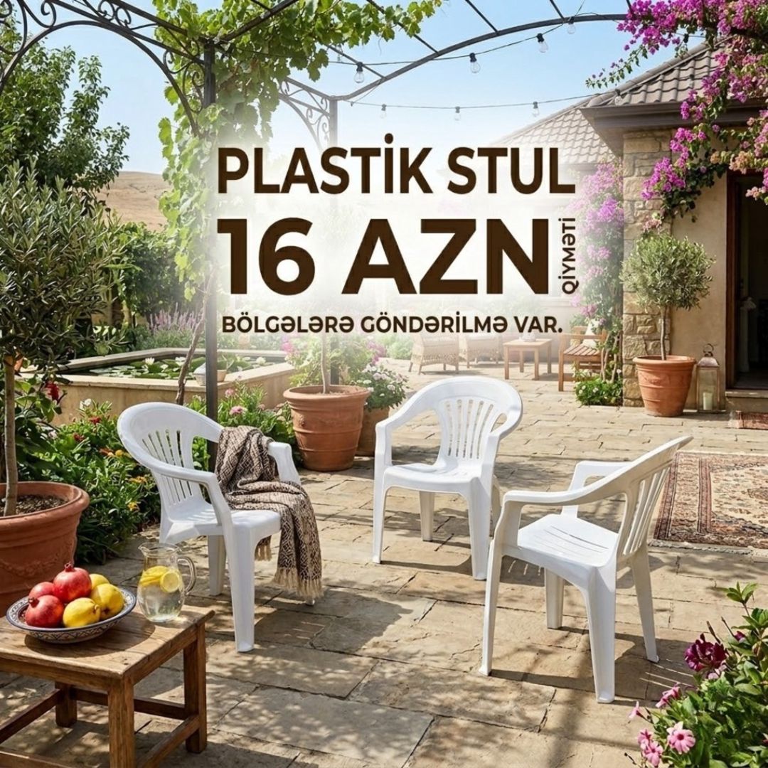 Plastik oturacaqlar — Mallar, Bakı