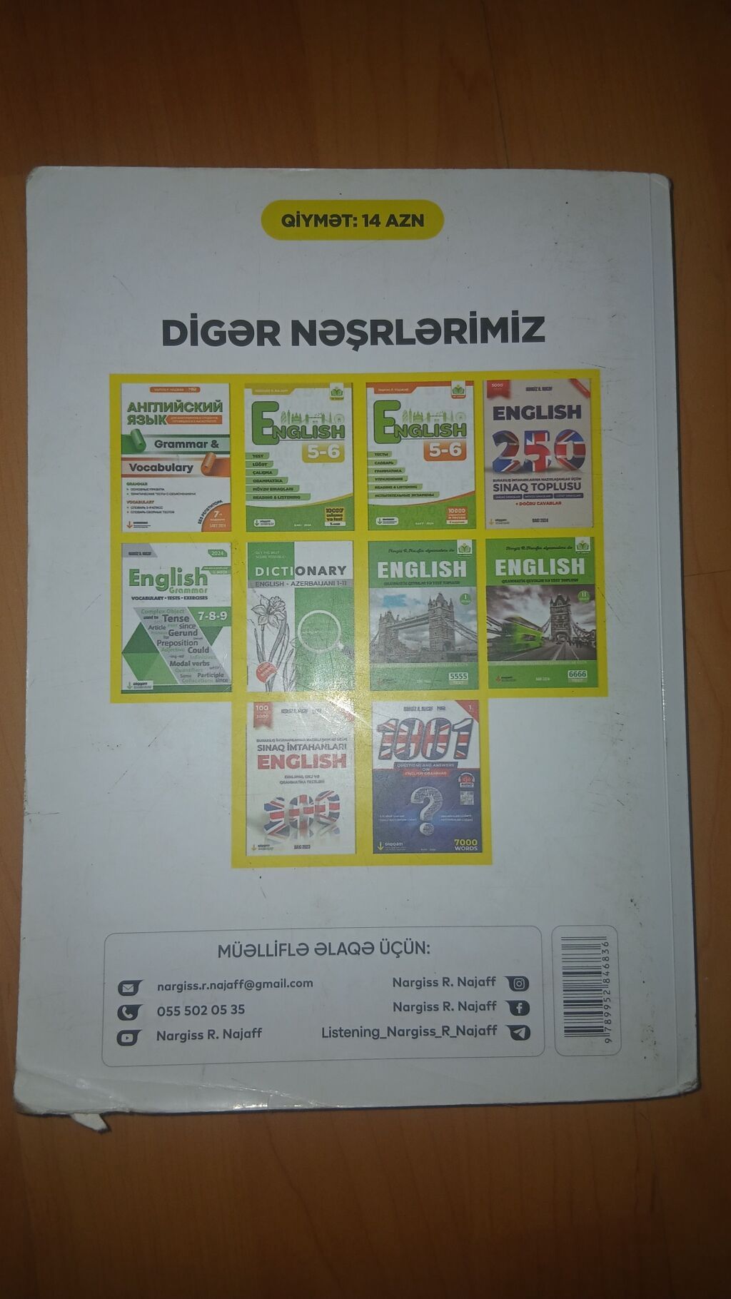 Sadəcə 1 ay işlədilib 11 bitirdiyim üçün satıram endirim olacaq tez — Kitablar və jurnallar, Gəncə (2)