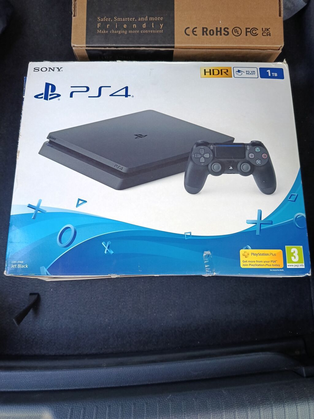 Məhsul: Sony PlayStation 4 Slim konsolu + 2 ədəd DualShock 4 simsiz — Elektronika, Bakı (7)