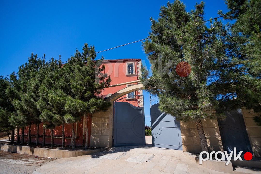Satılır 6 otaqlı həyət evi/bağ evi 350 m² — Ev, villa, Bakı (3)