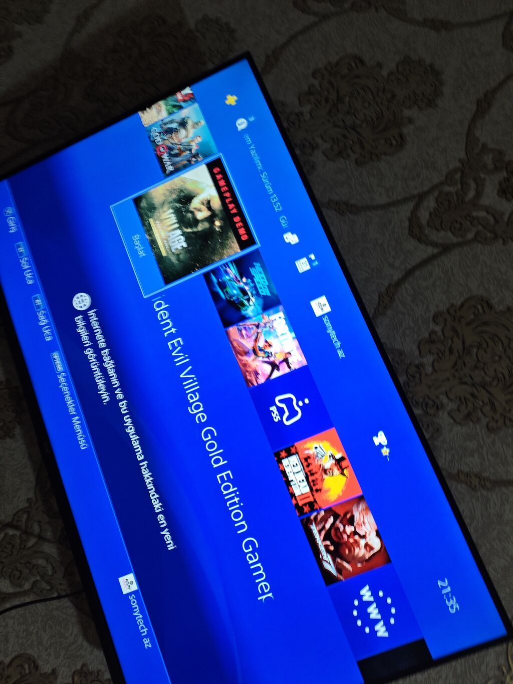 PlayStation 4 Pro oyun konsolu - Model: PS4 Pro (qara rəng) - Yaddaş — Oyun konsolları, Bakı (4)