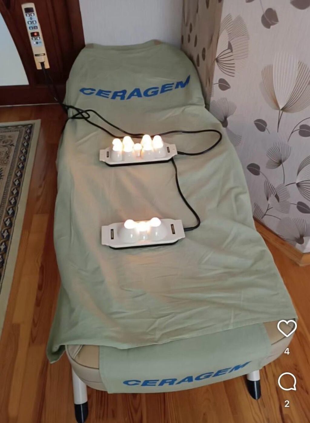 CERAGEM CGM-M3500 termal masaj çarpayısı - Model: CERAGEM Master