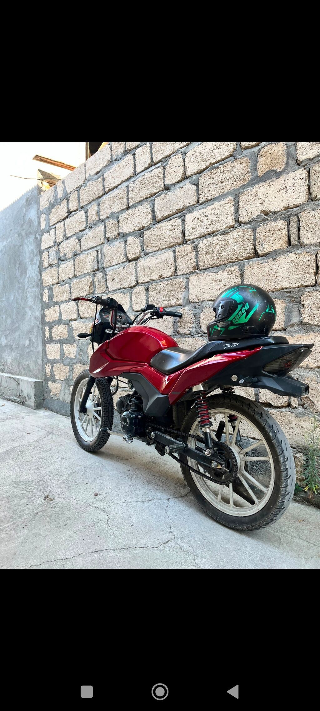 Tufan - 50, 110 sm3, 2024 il, 1000 km — Motosikletlər, Şəki (2)