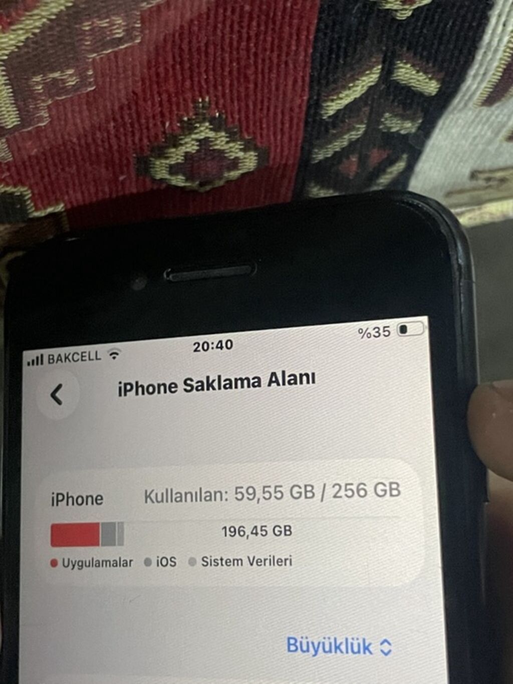 IPhone SE 2020, 256 GB, Qara, Barmaq izi — Apple iPhone, Digah (8)